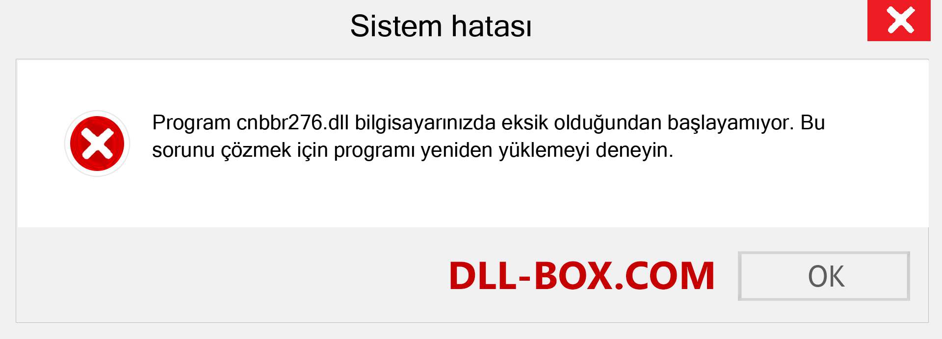 cnbbr276.dll dosyası eksik mi? Windows 7, 8, 10 için İndirin - Windows'ta cnbbr276 dll Eksik Hatasını Düzeltin, fotoğraflar, resimler